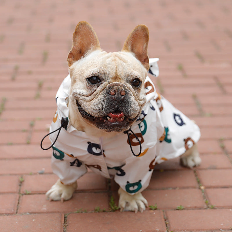 Adorable Bear Raincoat