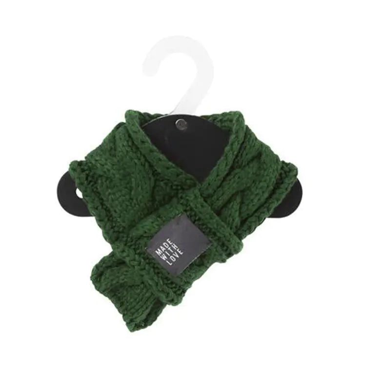 Cute Knit Pet Scarf