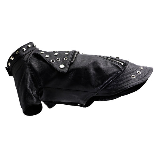 Cool Leather Jacket with Studs