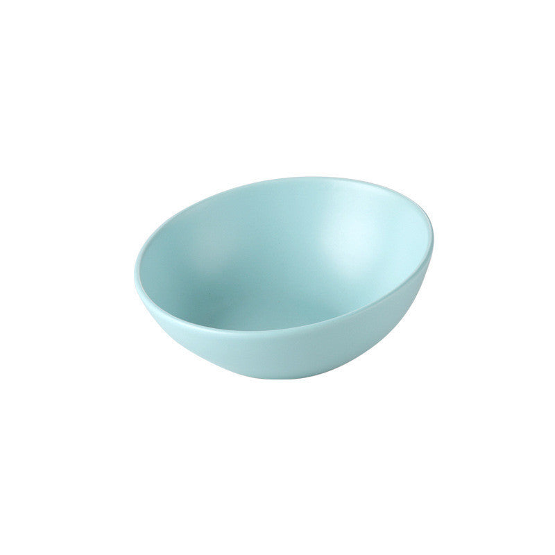 Ceramic Bowl with Bamboo Stand
