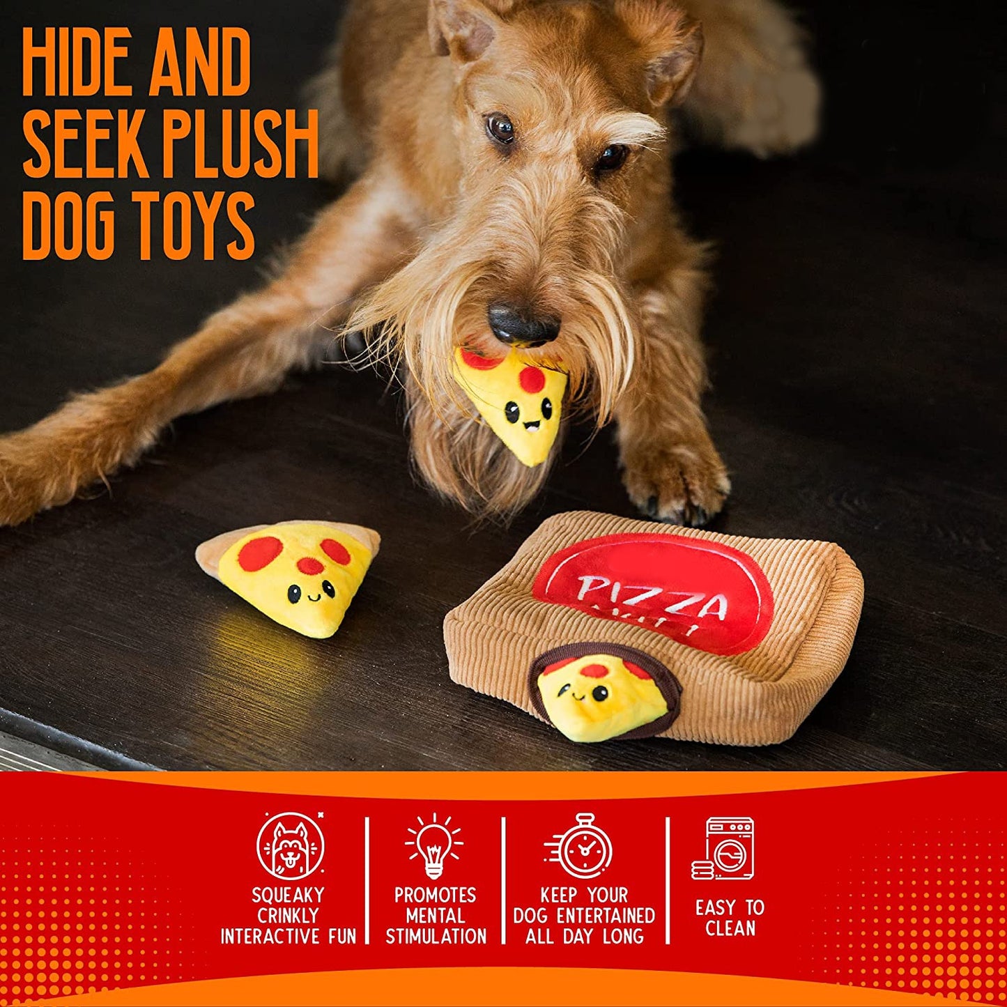 Pizza Mutt Toy Box