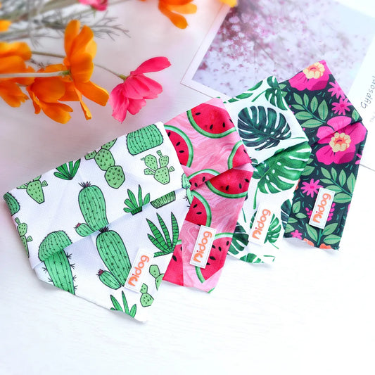 Cute Cotton Patterned Bandanas