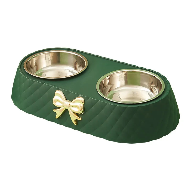Bow Design Stainless Steel Bowl Set
