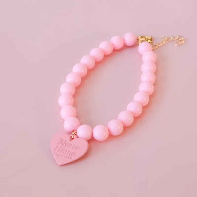 Mozro Hiano Collar with Heart Pendant