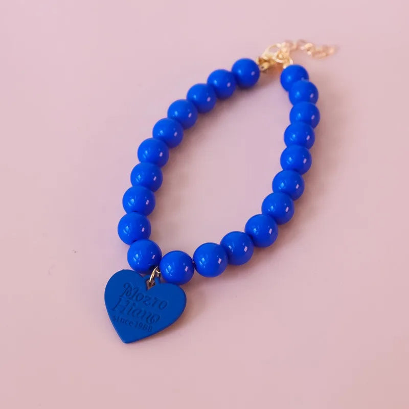 Mozro Hiano Collar with Heart Pendant