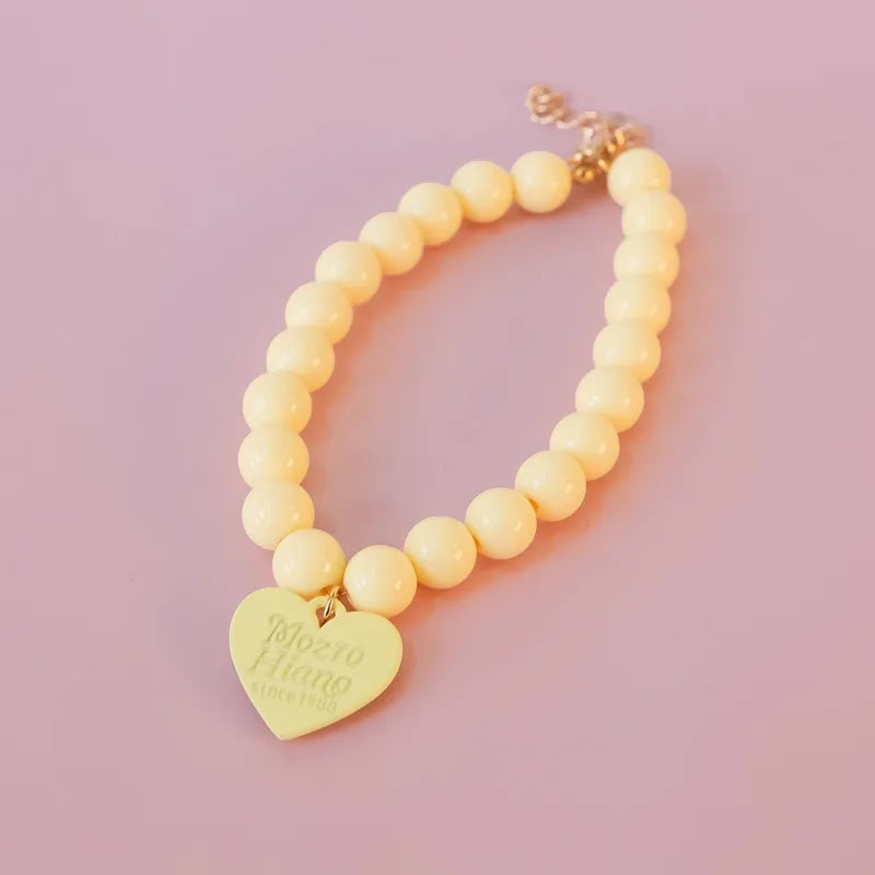 Mozro Hiano Collar with Heart Pendant