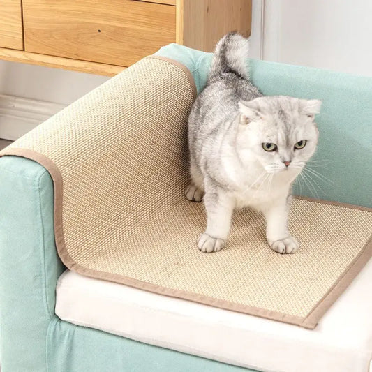 Natural Bamboo Cat Scratching Furniture Protector
