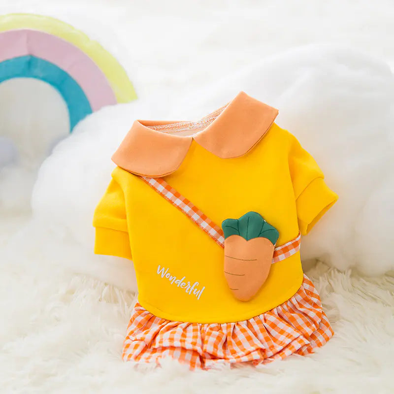 Cute Cartoon Pet Dress