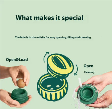 Slow Feeder Ball and Tray