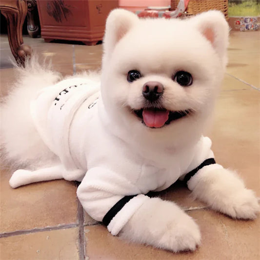 Hooded Dog Bathrobe