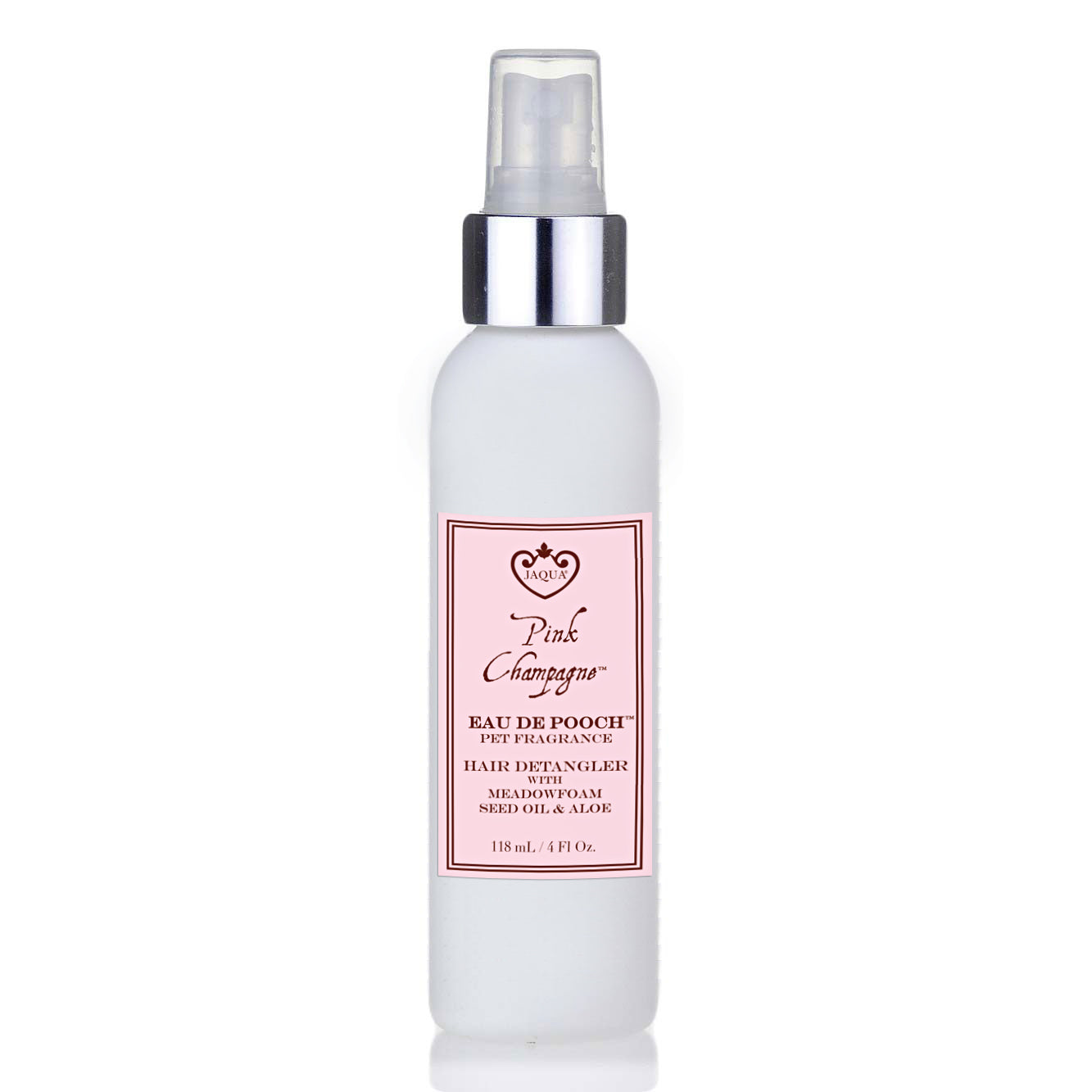Eau De Pooch Pet Fragrance and Hair Detangler Spray - Pink Champagne