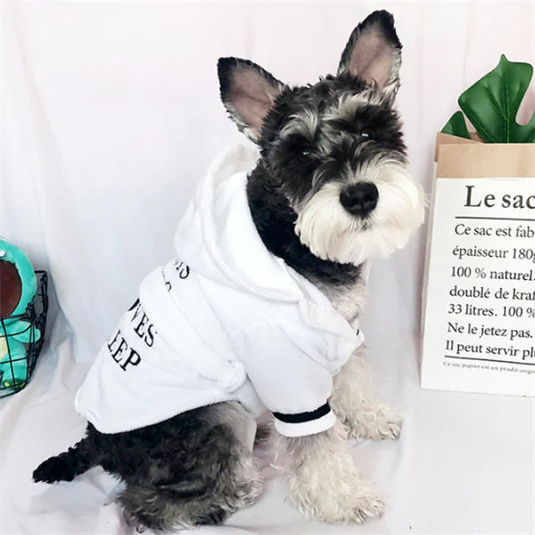 Hooded Dog Bathrobe