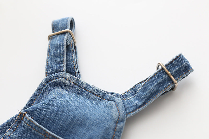 Long Stretch Jean Overalls