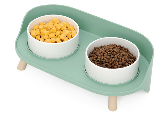Double Elevated Feeding Station