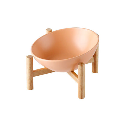 Ceramic Bowl with Bamboo Stand