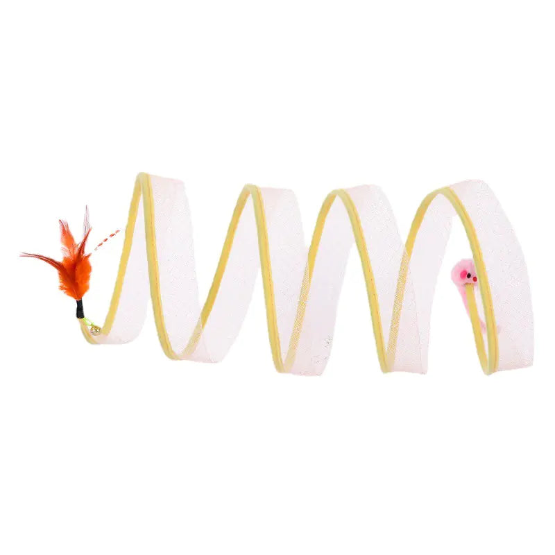 S Shaped Foldable Cat Tunnel