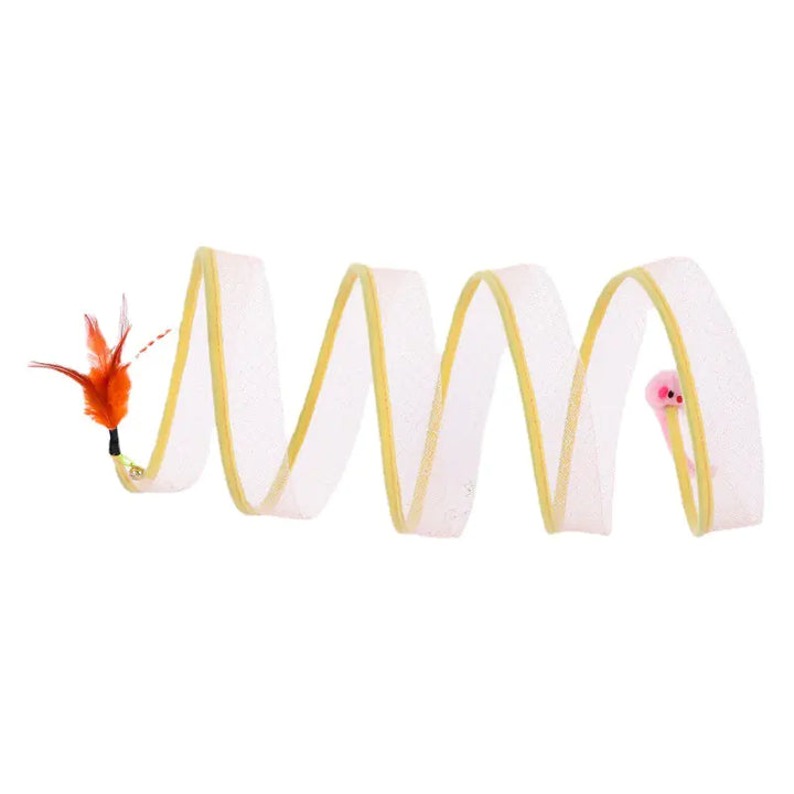 S Shaped Foldable Cat Tunnel