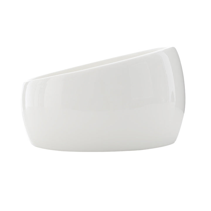 Slanted Ceramic Pet Bowl