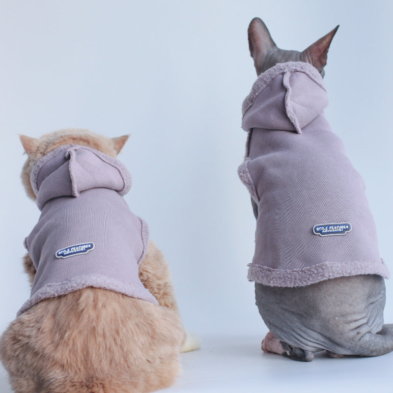 Fleece Hooded Sweater