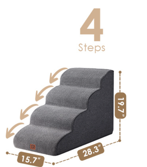 Ramp with Foam Steps