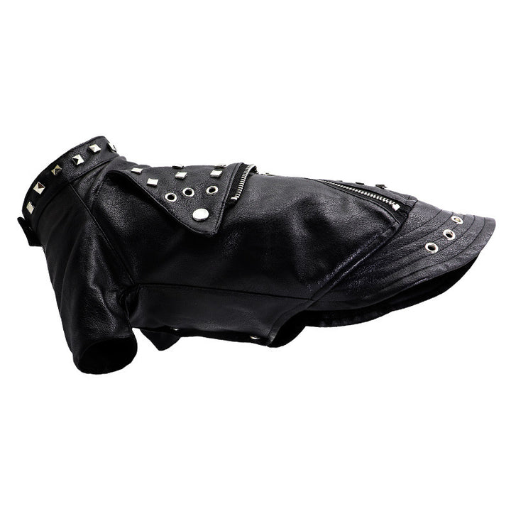 Cool Leather Jacket with Studs