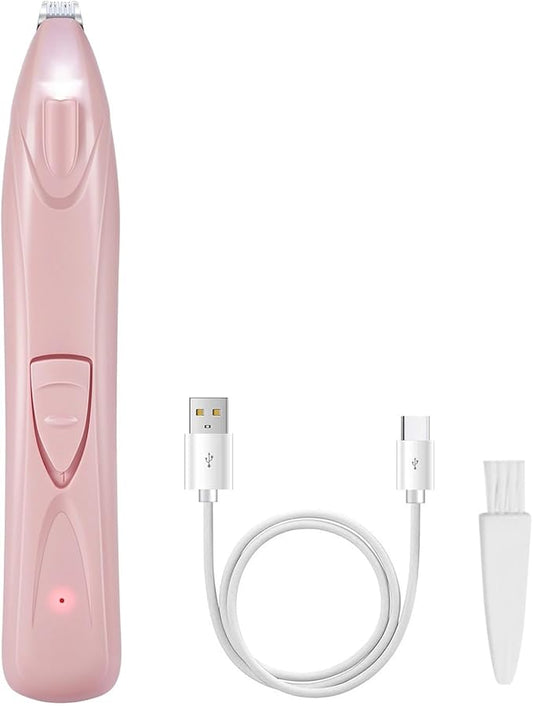 Precise Hair Trimmer with LED Light