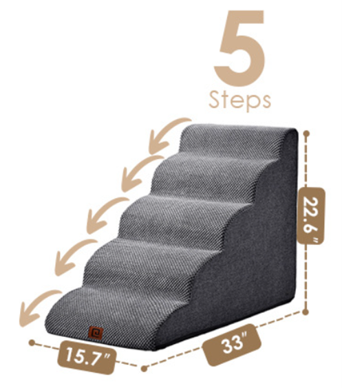 Ramp with Foam Steps