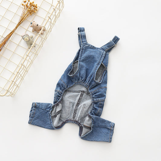 Long Stretch Jean Overalls