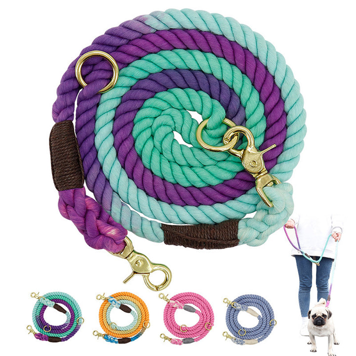 Colour Splash Cotton Leash