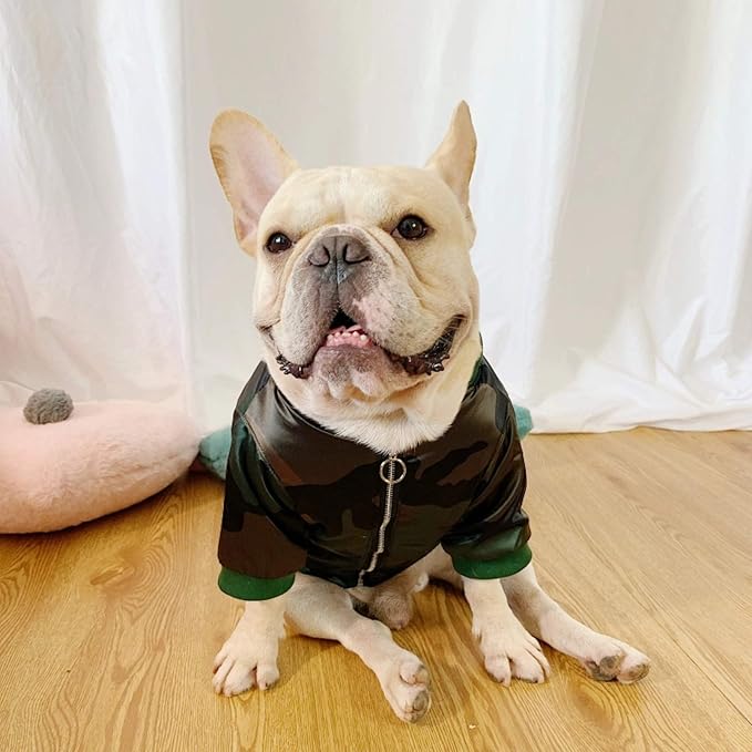 Zipper Stretch PU Leather Jacket