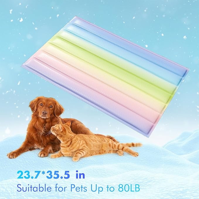 Rainbow Pet Ice Mat