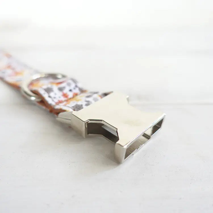 Christmas Golden Dog Collar