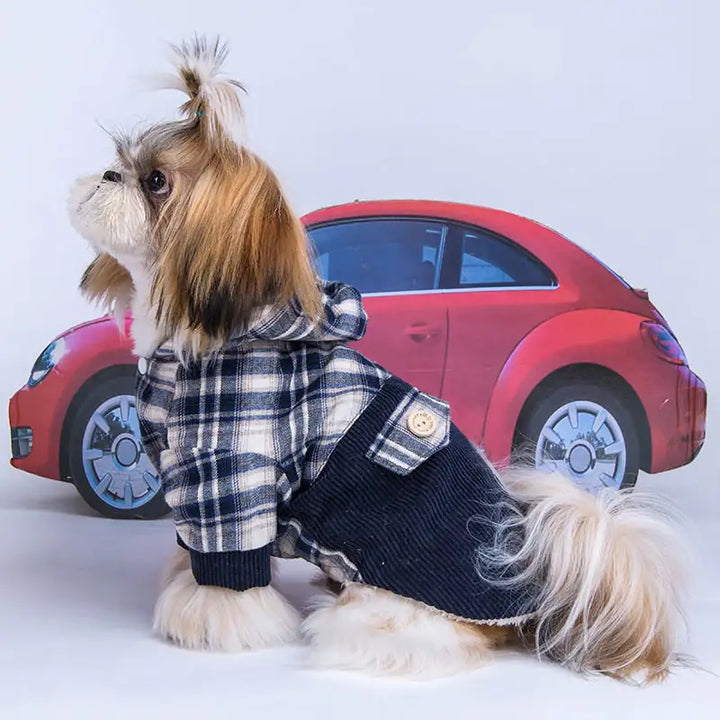 Plaid Pet Coat