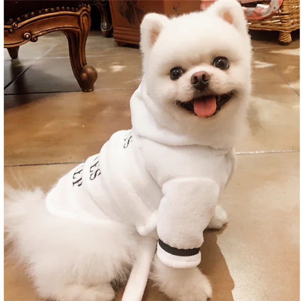 Hooded Dog Bathrobe