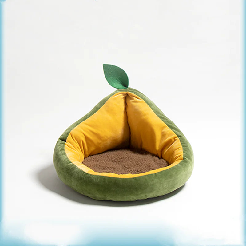 Cute Avocado Cushion Bed