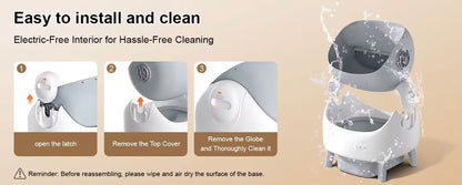 Grey Smart Automatic Cat Litter Box