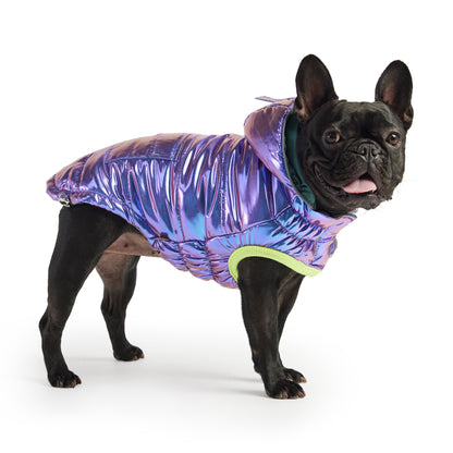 Recycled Puffer Parka - Iridescent