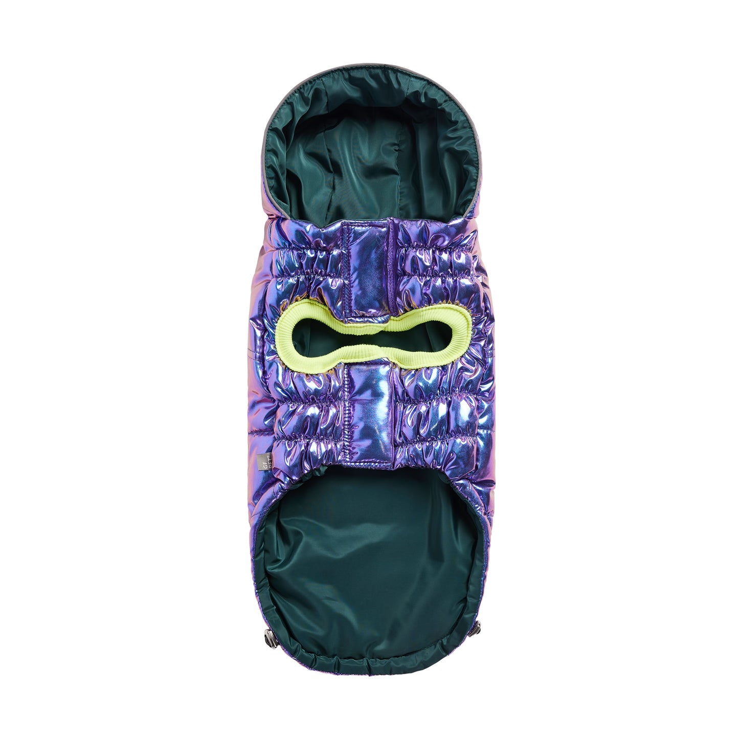 Recycled Puffer Parka - Iridescent