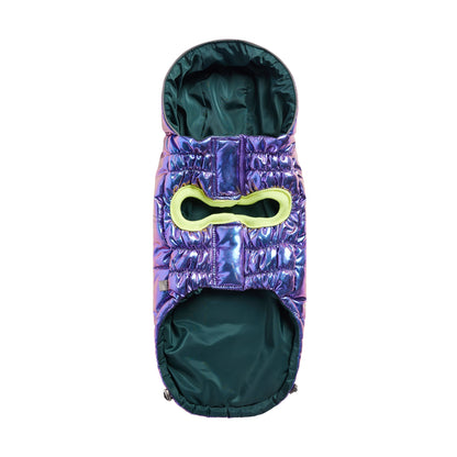 Recycled Puffer Parka - Iridescent