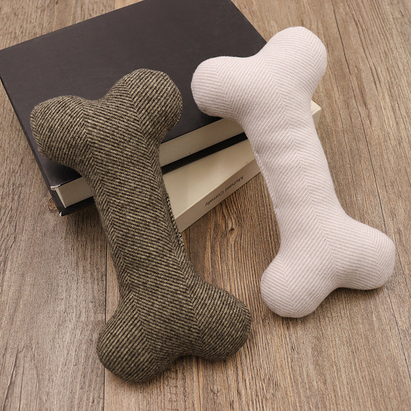 Herringbone Felt Bone