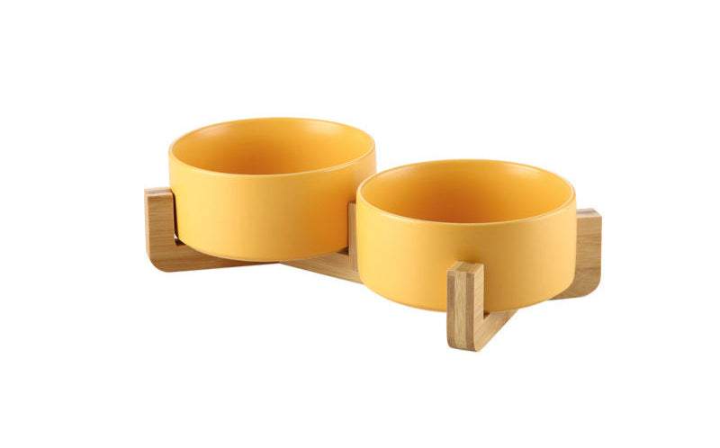 Ceramic Bowl with Stand