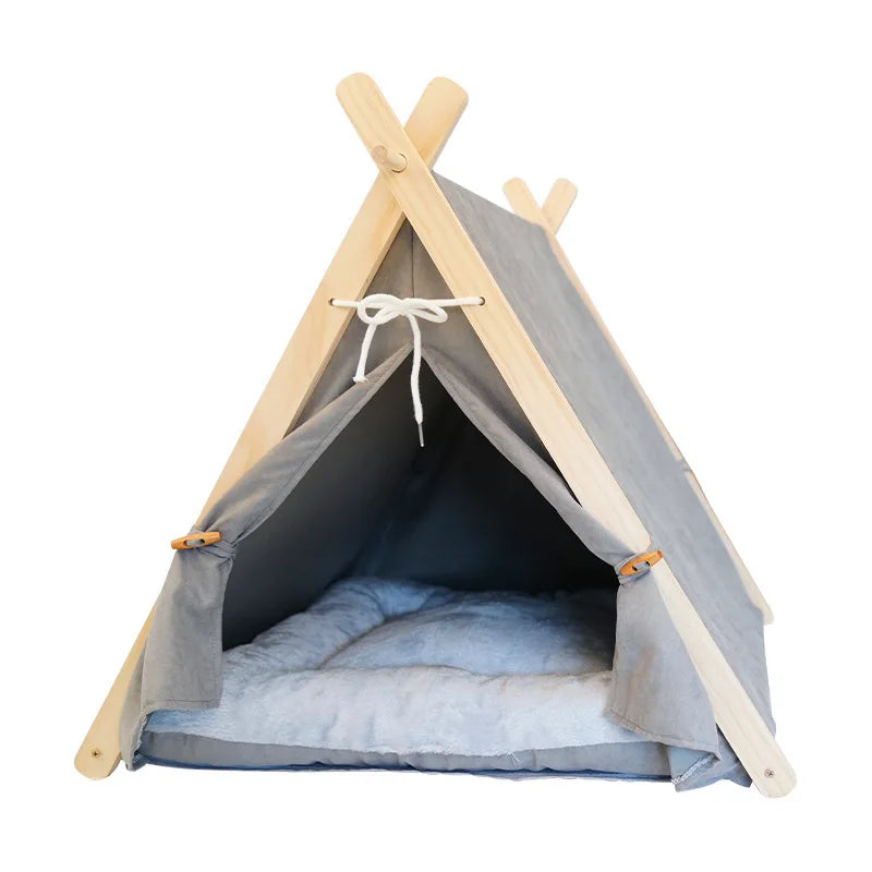 Cozy Indoor Tent With Tie