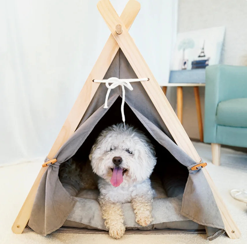 Cozy Indoor Tent With Tie