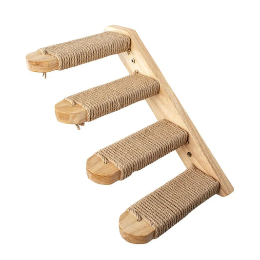 Solid Wood Climbing Wall Stairs