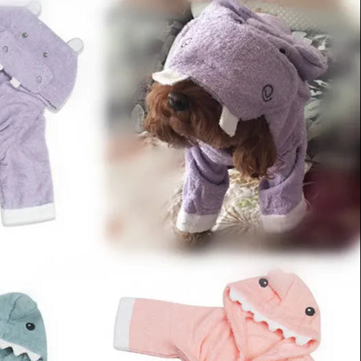 Ultra-Absorbent Cute Hooded Bath Towel