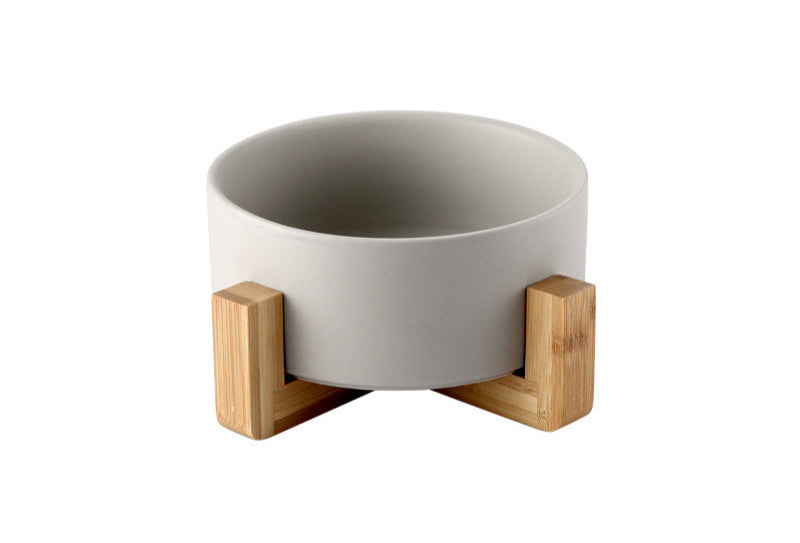 Ceramic Bowl with Stand