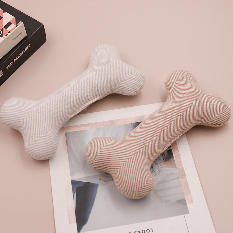 Herringbone Felt Bone