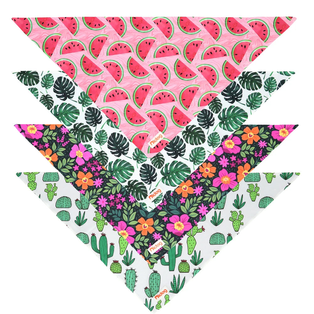 Cute Cotton Patterned Bandanas