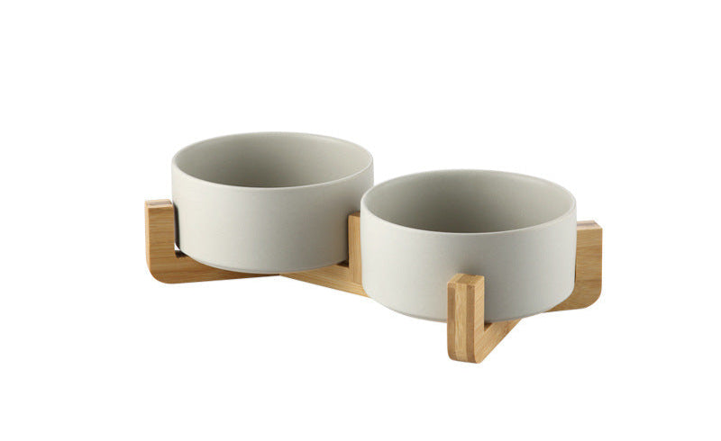 Ceramic Bowl with Stand