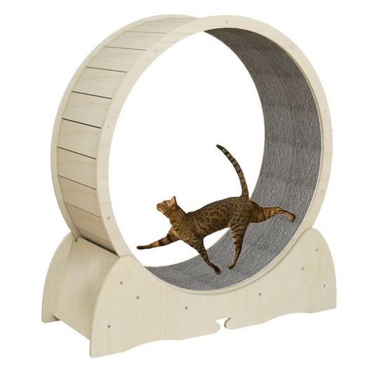 Interactive Cat Running Wheel